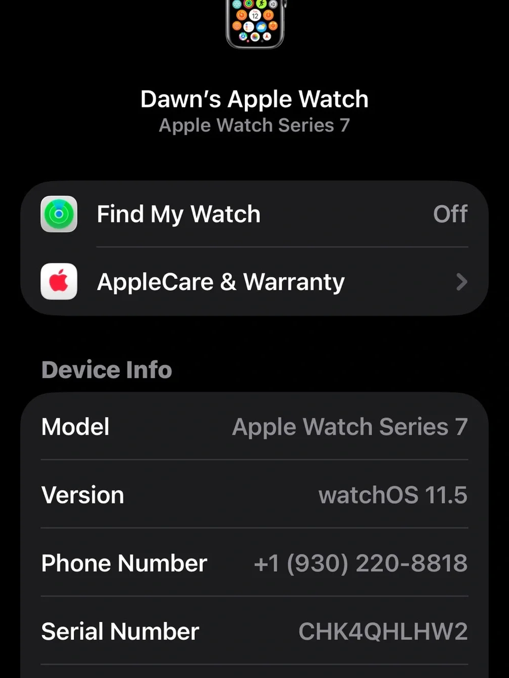 Apple Series 7 Iwatch 41mm